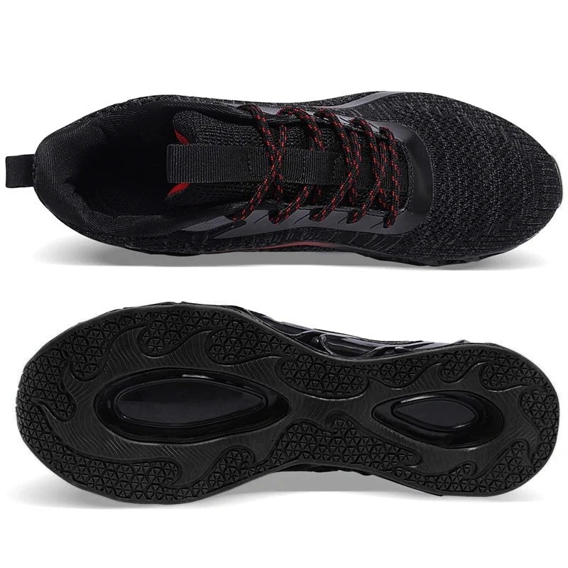 Softsfeel®Relieve Foot Pain Perfect Walking Shoes - Black Red