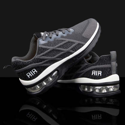 Softsfeel Men's Technology Air Cushion Super Soft Shoes - Gray-SOFTSFEEL
