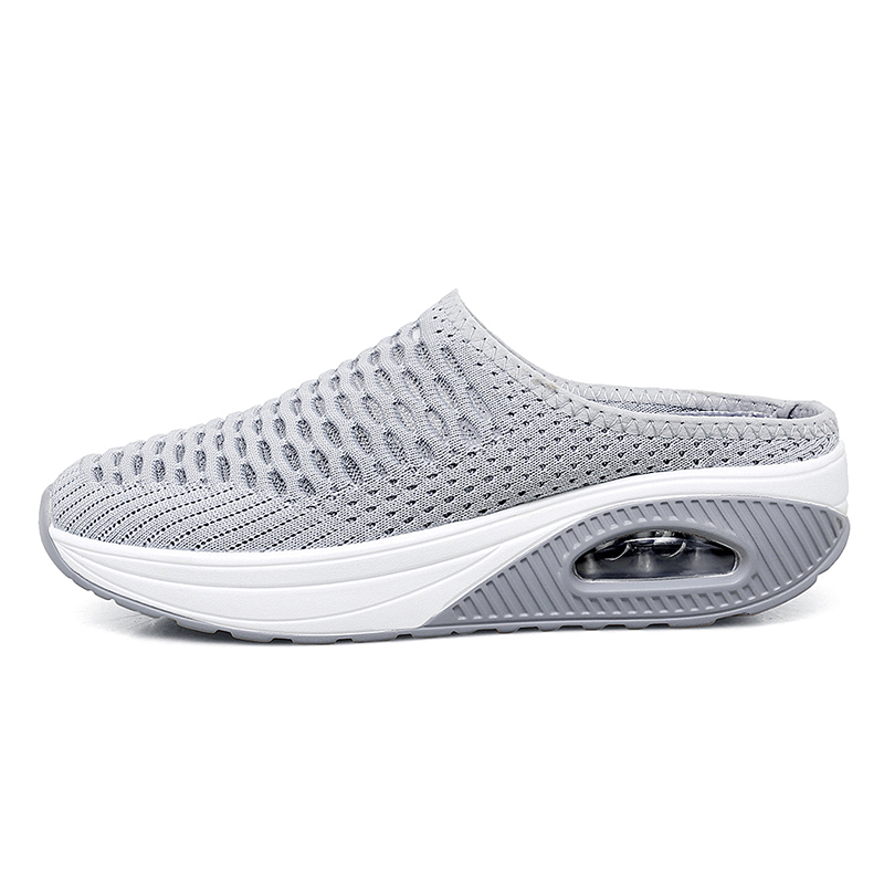 Softsfeel Women's Relieve Foot Pain Perfect Walking Sandals - Gray-SOFTSFEEL