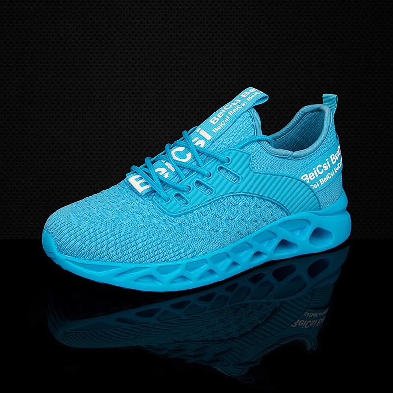 Softsfeel Men's AirCushion Shoes - Lake Blue-SOFTSFEEL