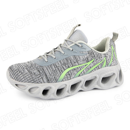 Softsfeel Relieve Foot Pain Perfect Walking Shoes - Gray-SOFTSFEEL