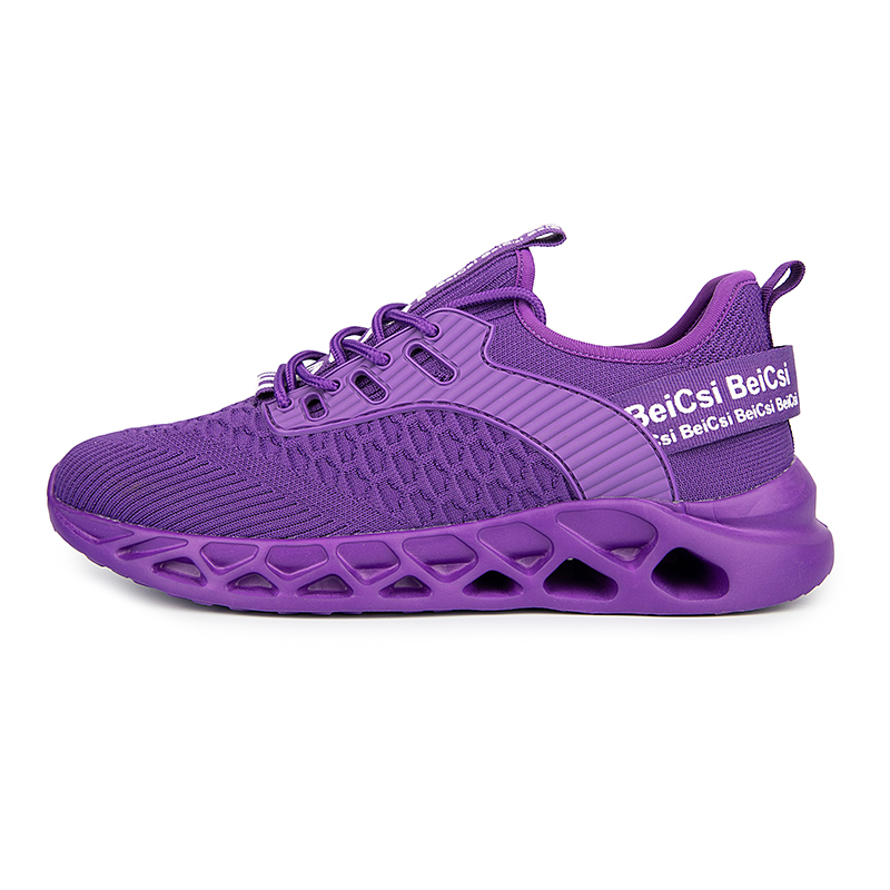 Softsfeel Women's AirCushion Shoes - Purple-SOFTSFEEL