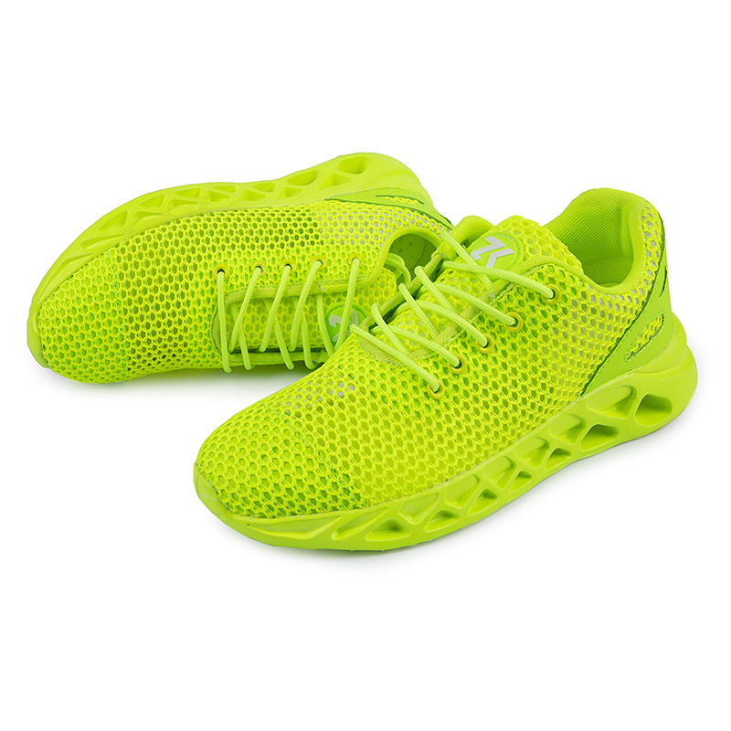 Softsfeel Women's Relieve Foot Pain Perfect Cushioning Walking Shoes - Neon Green-SOFTSFEEL