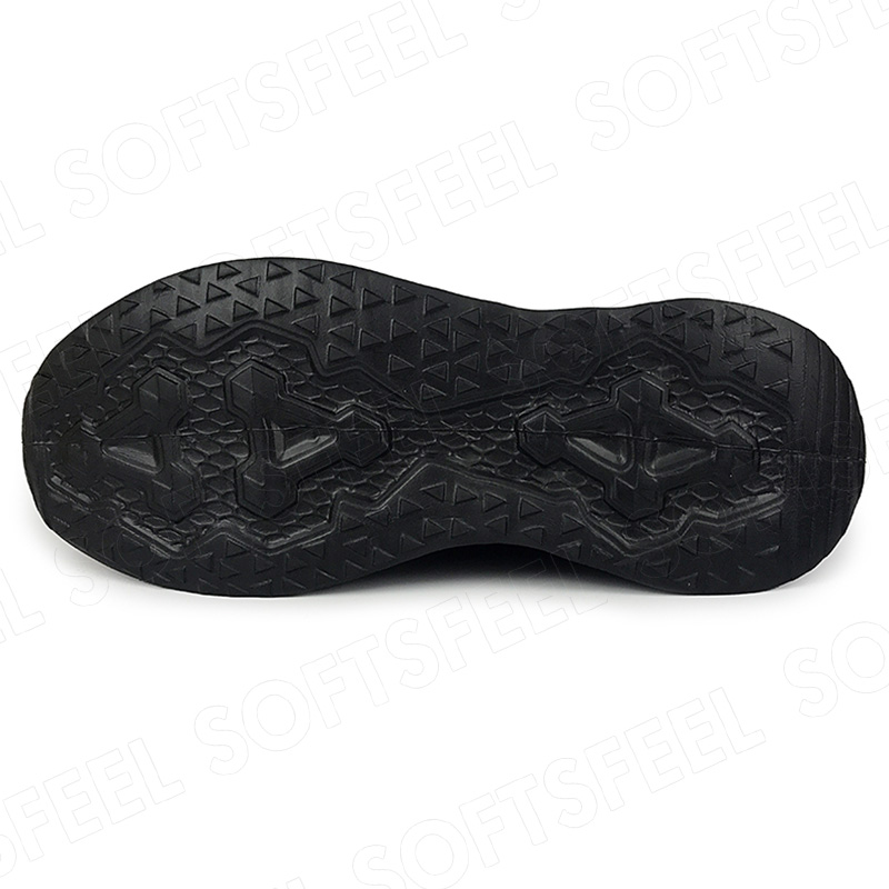 Softsfeel Women's AirCushion Shoes - Black Red-SOFTSFEEL