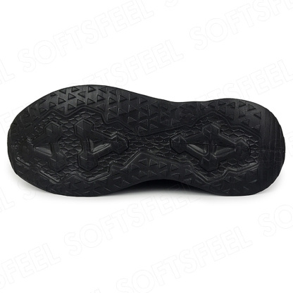 Softsfeel Women's AirCushion Shoes - Black Red-SOFTSFEEL