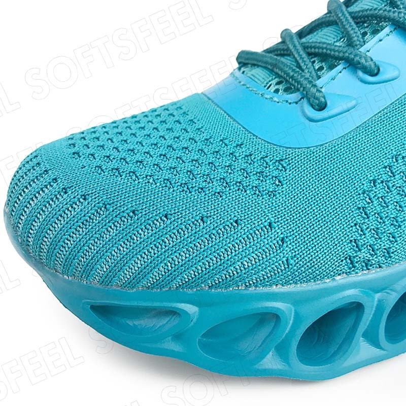 Softsfeel Men's Relieve Foot Pain Perfect Walking Shoes - Lake Blue-SOFTSFEEL