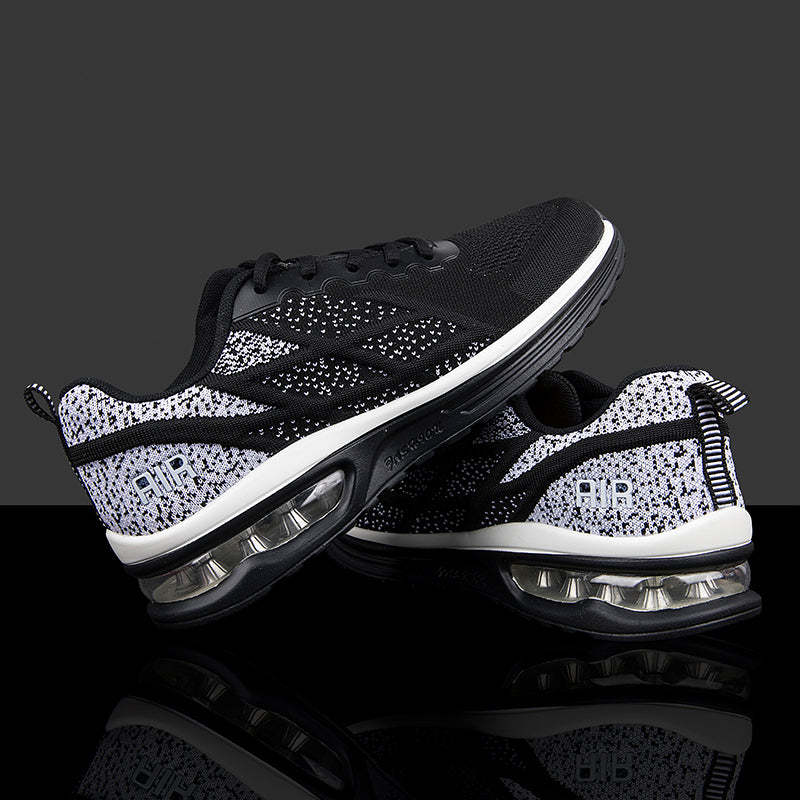 Softsfeel Women's Technology Air Cushion Super Soft Shoes - Black/White-SOFTSFEEL