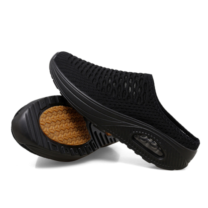 Softsfeel Women's Relieve Foot Pain Perfect Walking Sandals - Black-SOFTSFEEL