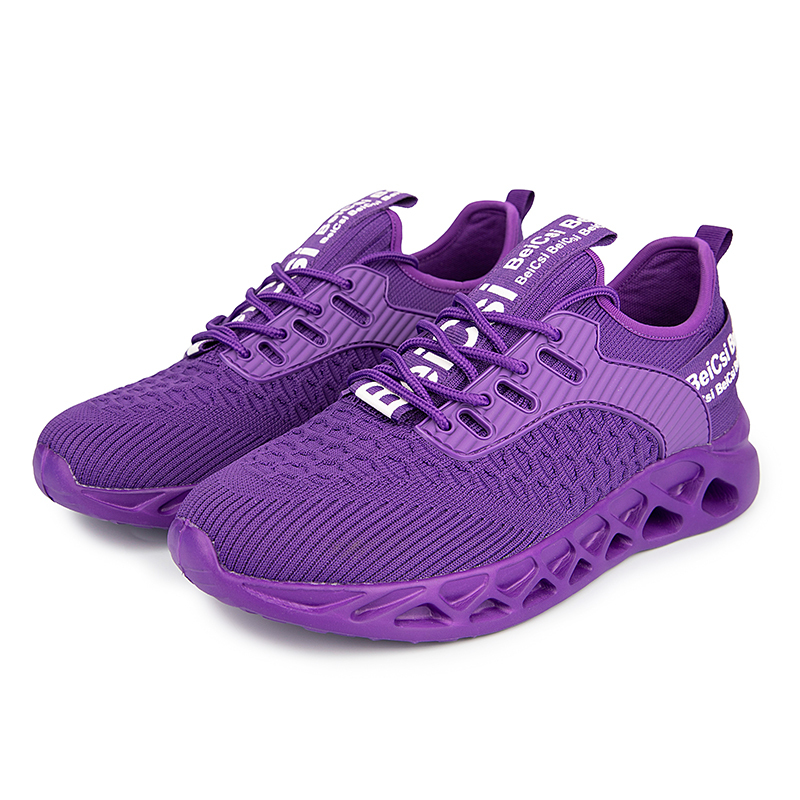 Softsfeel Women's AirCushion Shoes - Purple-SOFTSFEEL