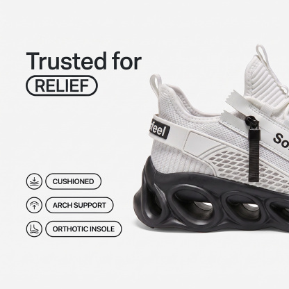 Men's Cloud Wanderer V7 - White Black