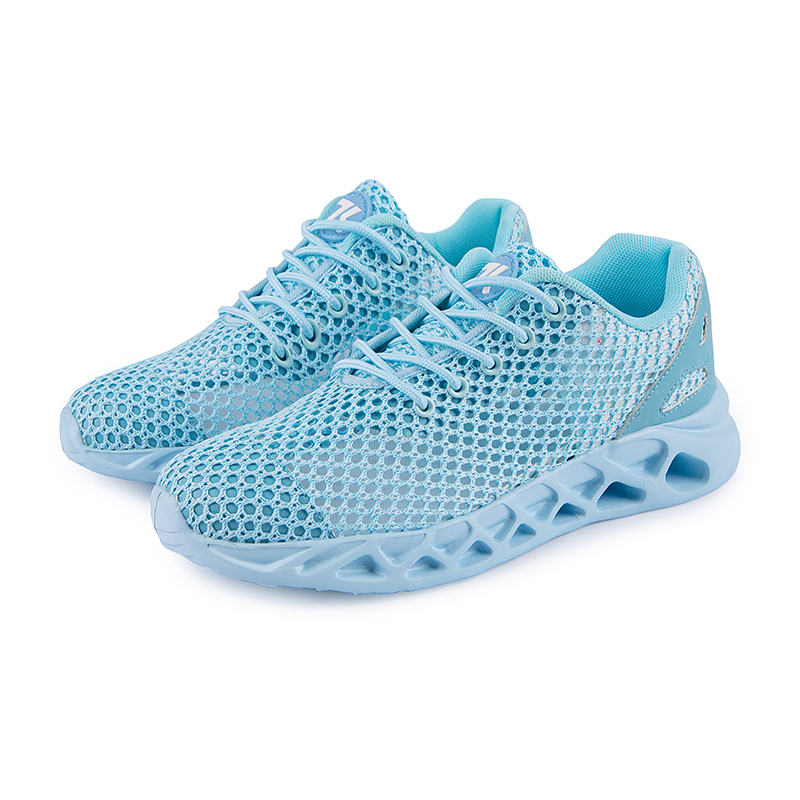Softsfeel Men's Relieve Foot Pain Perfect Cushioning Walking Shoes-Sky Blue-SOFTSFEEL