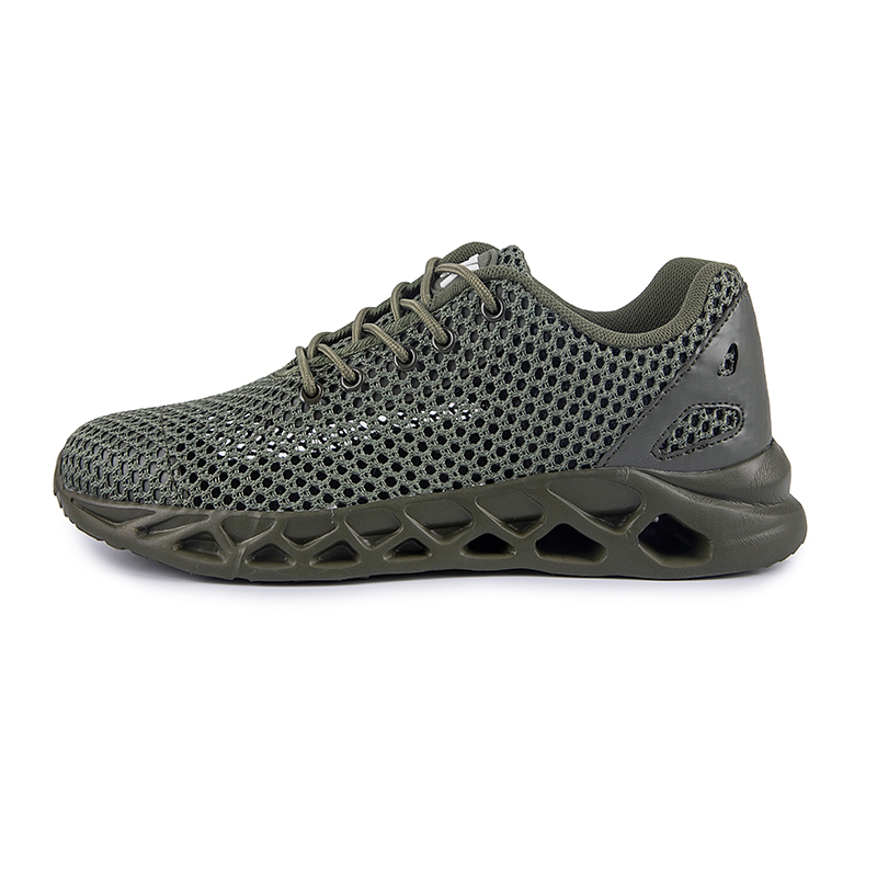 Softsfeel Men's Relieve Foot Pain Perfect Cushioning Walking Shoes-Army green-SOFTSFEEL