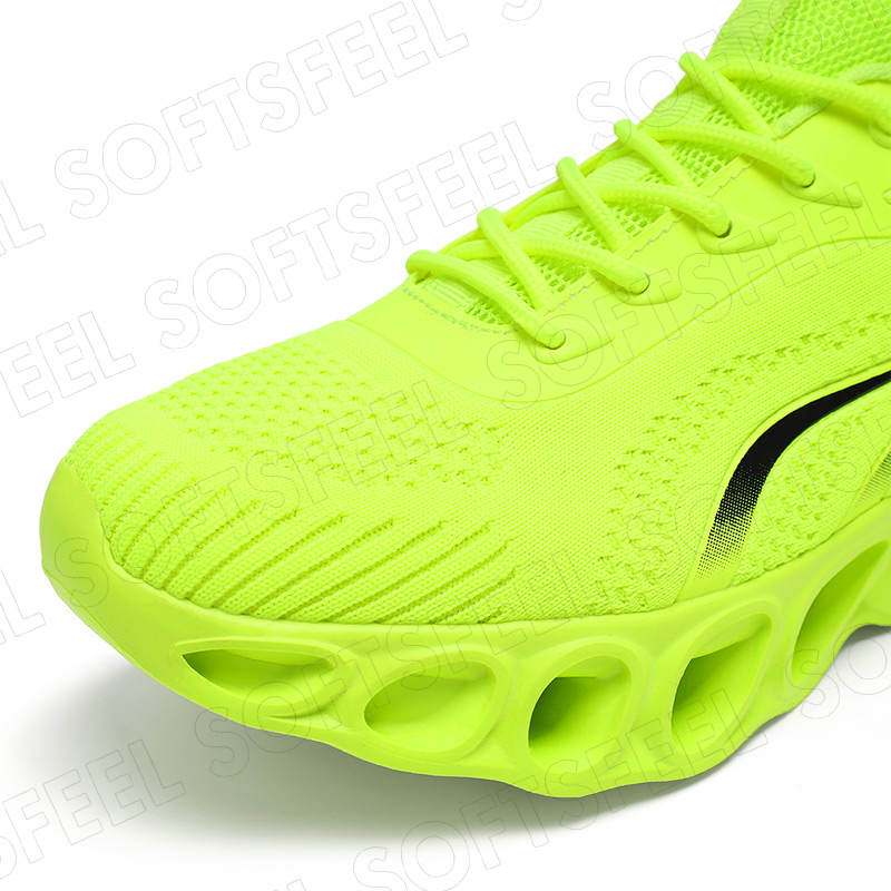 Softsfeel Relieve Foot Pain Perfect Walking Shoes - Fluorescent Green-SOFTSFEEL