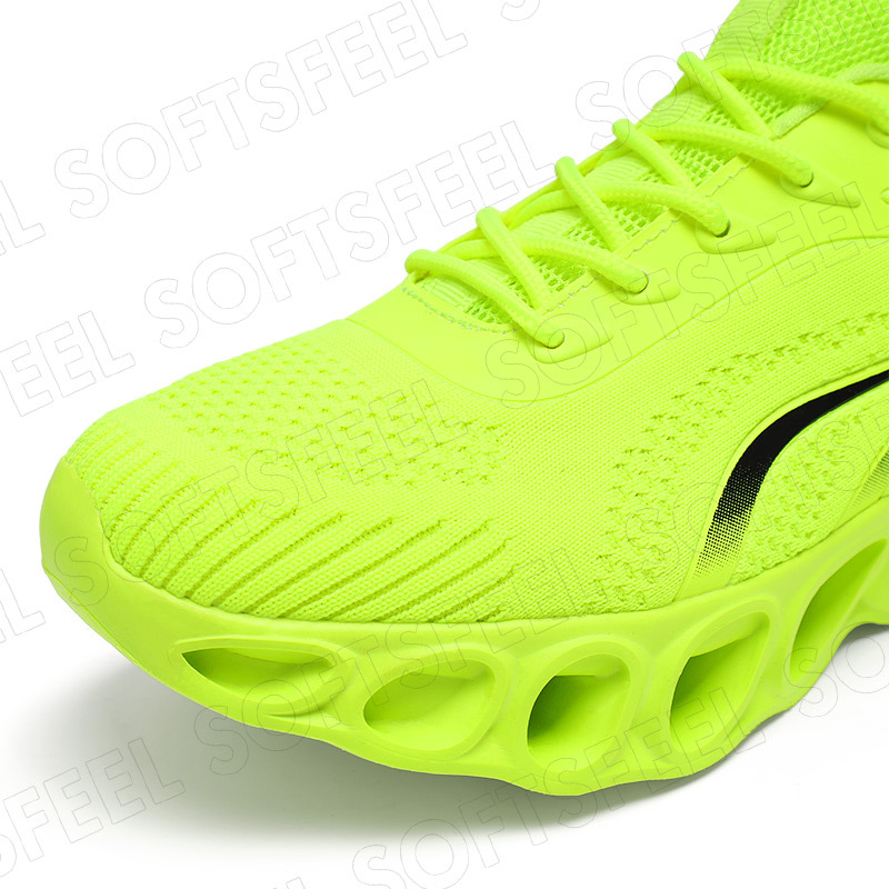 Softsfeel Relieve Foot Pain Perfect Walking Shoes - Fluorescent Green-SOFTSFEEL
