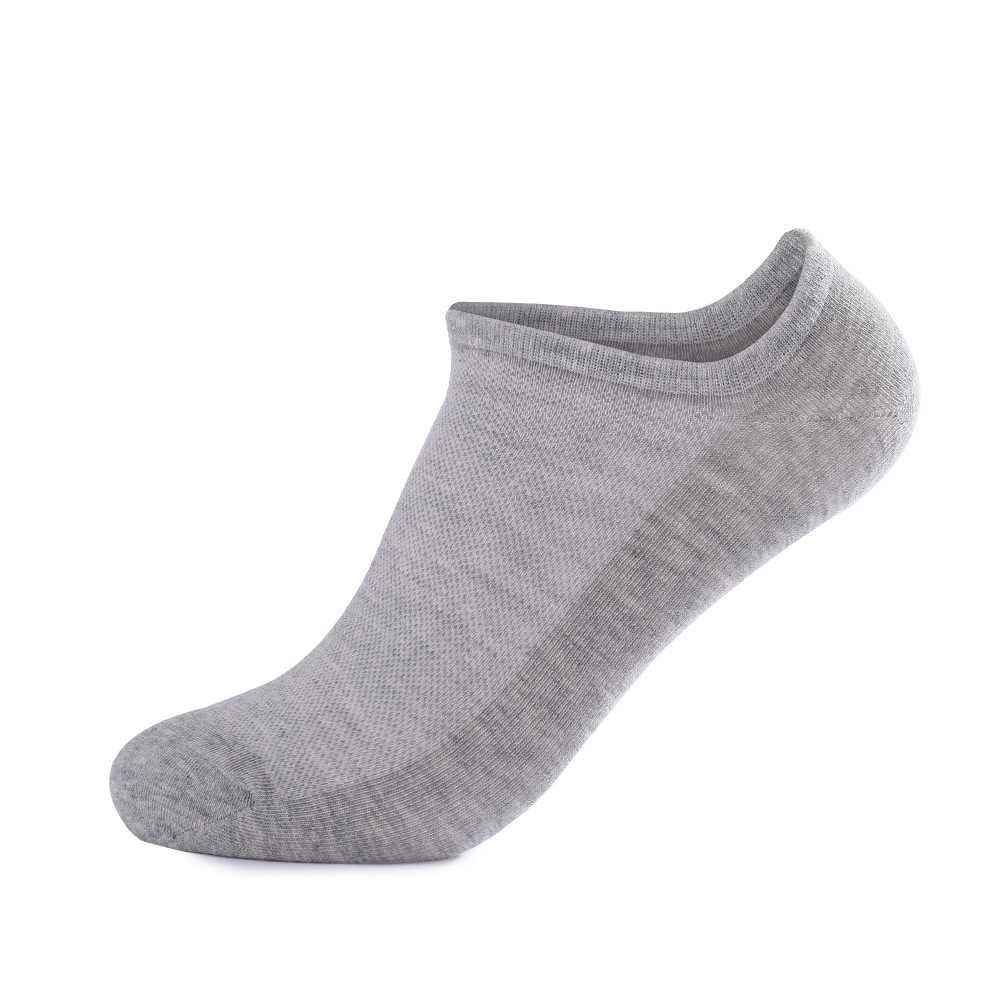 Men's No Show Socks, 3-Pack Bundle-SOFTSFEEL