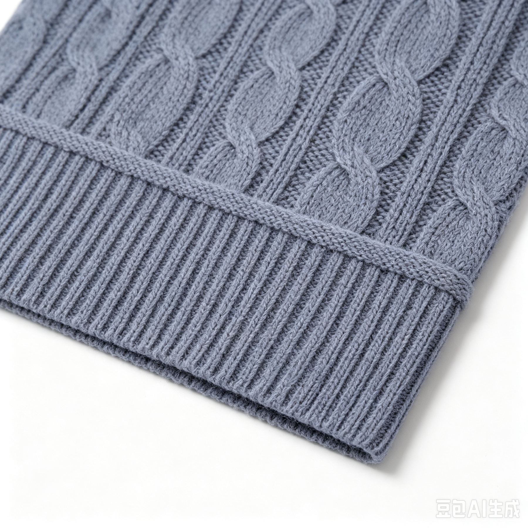 Adjustable high-neck short-sleeve knit top