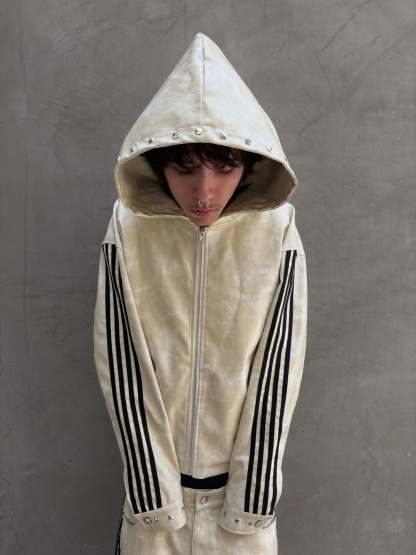 “POLAR” WHITE LEATHER SET