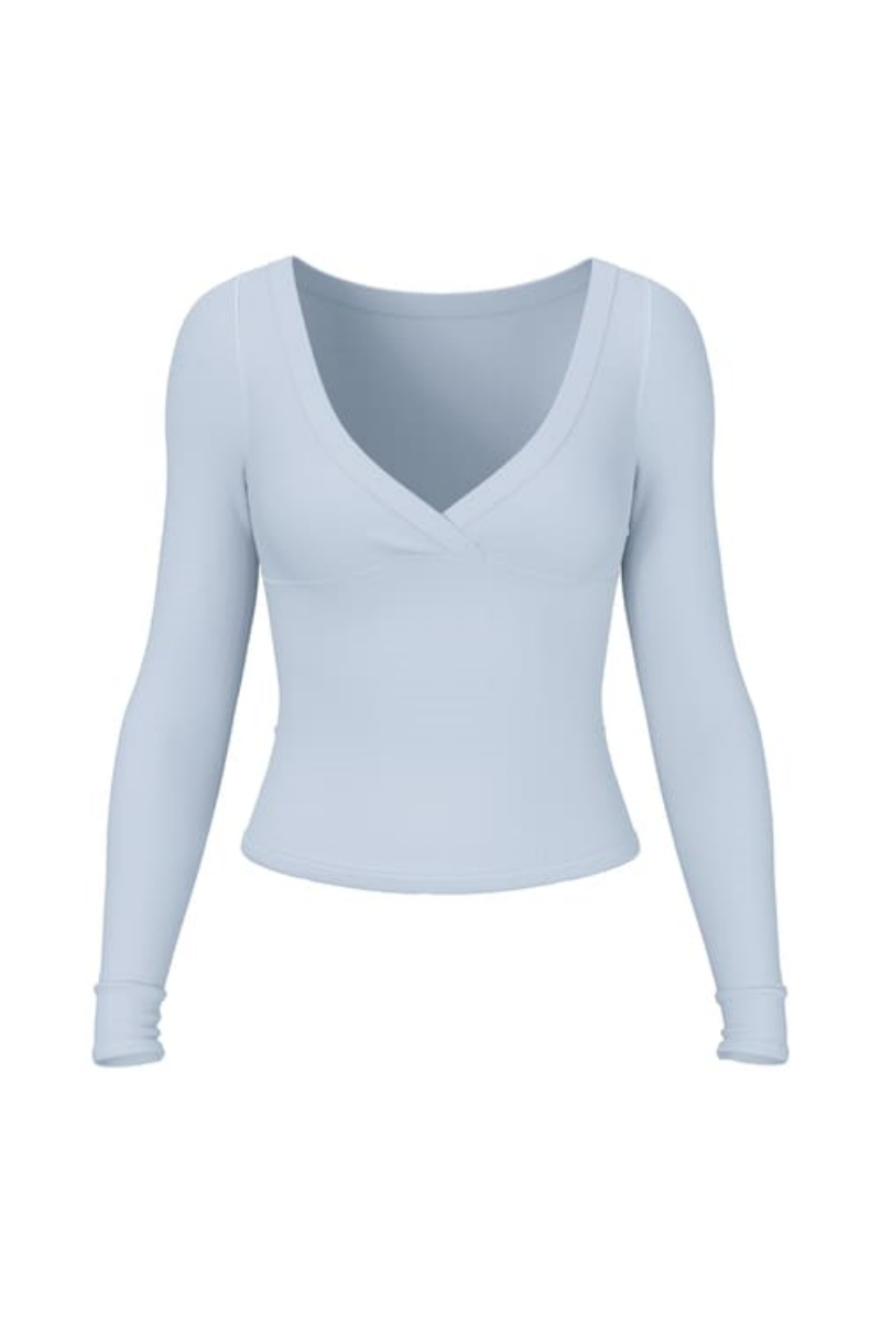 SnatchRib Crossover Longsleeve Top