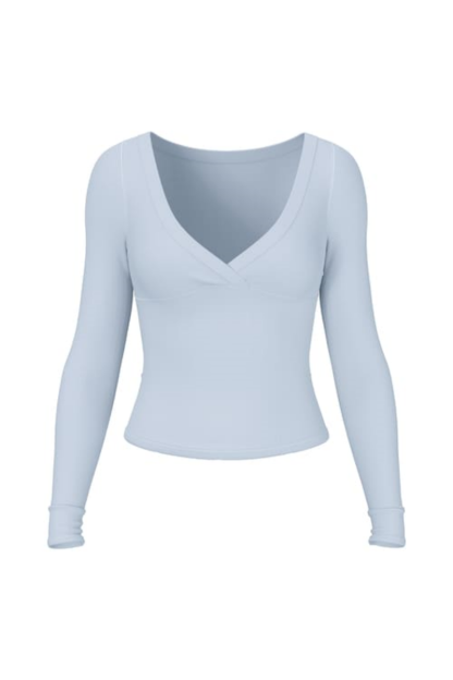 SnatchRib Crossover Longsleeve Top