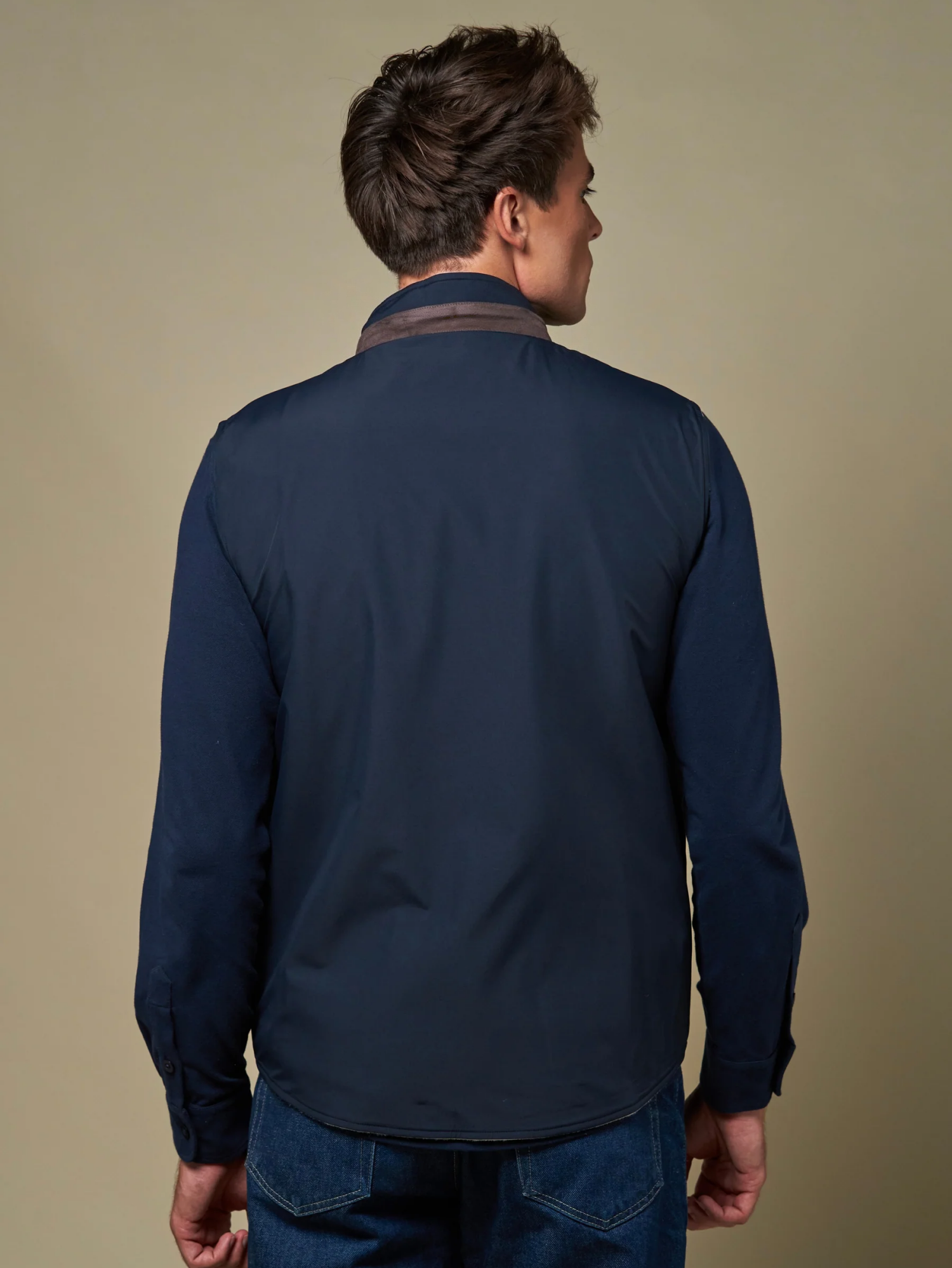 WOOL REVERSIBLE GILET