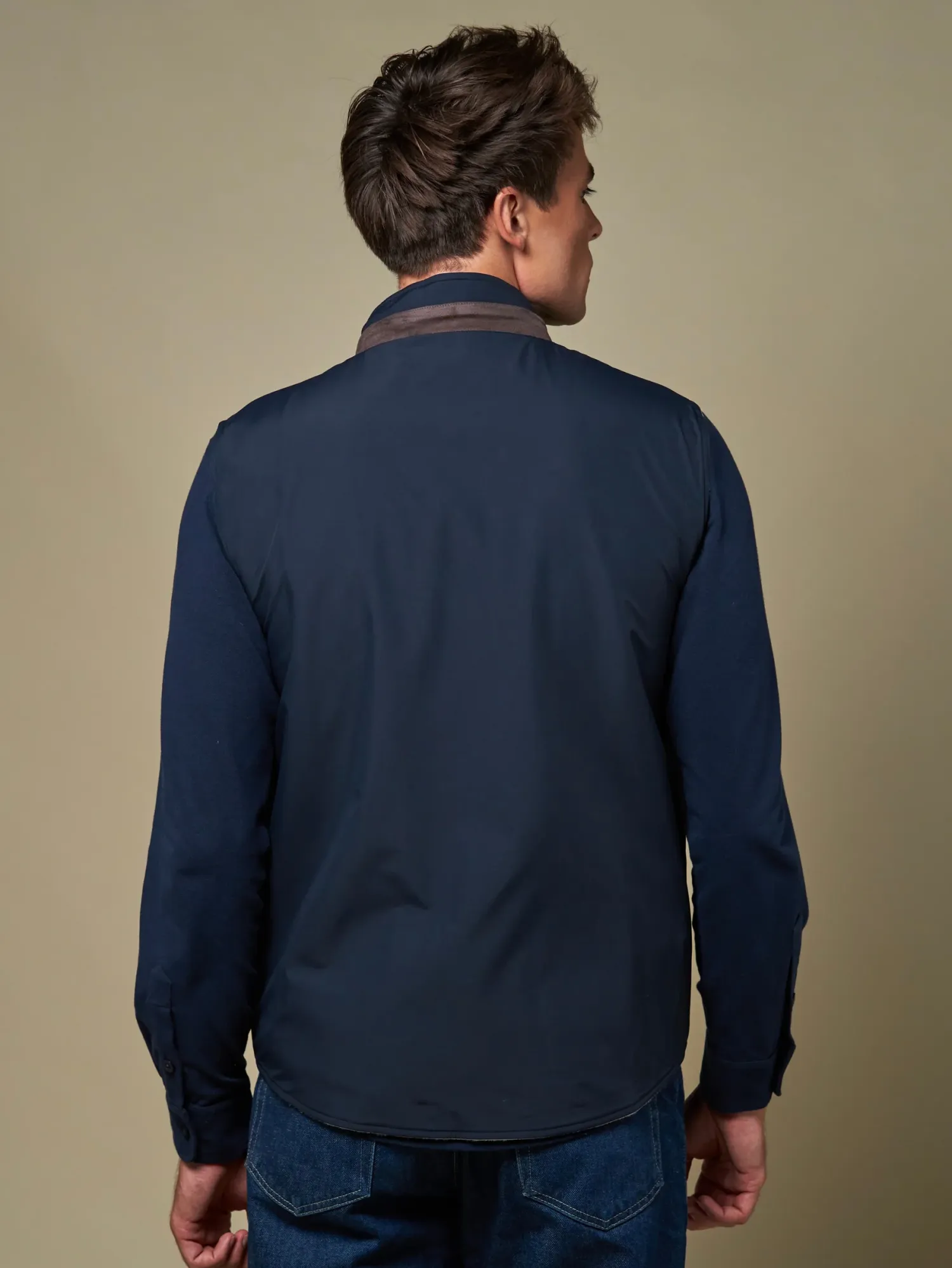 WOOL REVERSIBLE GILET