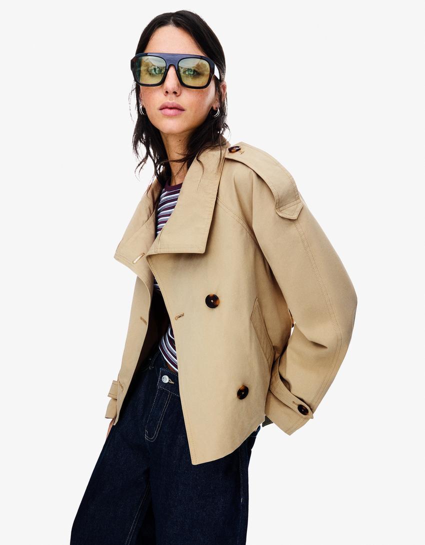 Short Trench Jacket