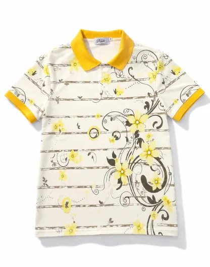 Blossom Overload Floral Polo