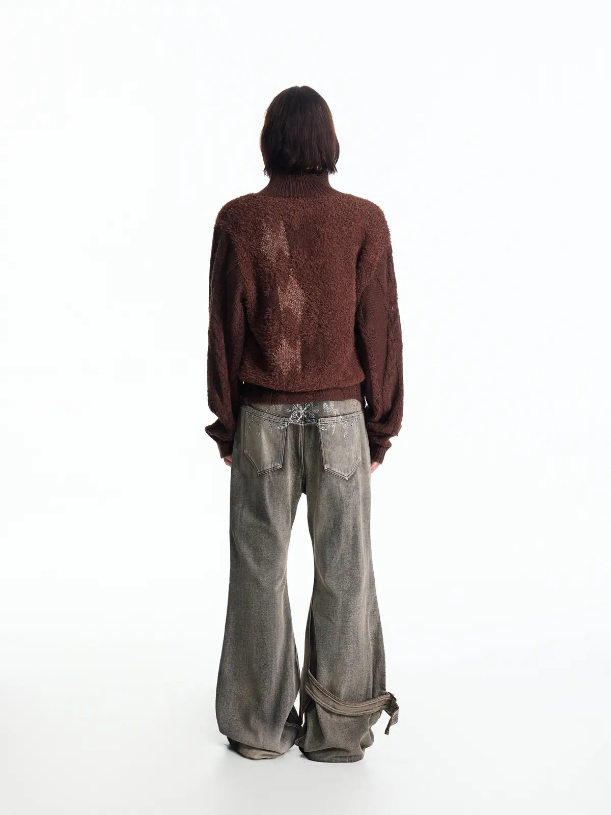 Vintage Fencing Inspired Knit Sweater