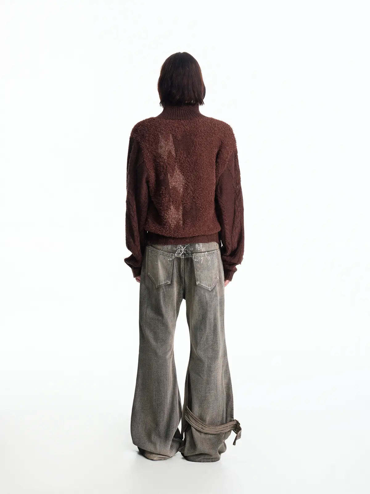 Vintage Fencing Inspired Knit Sweater