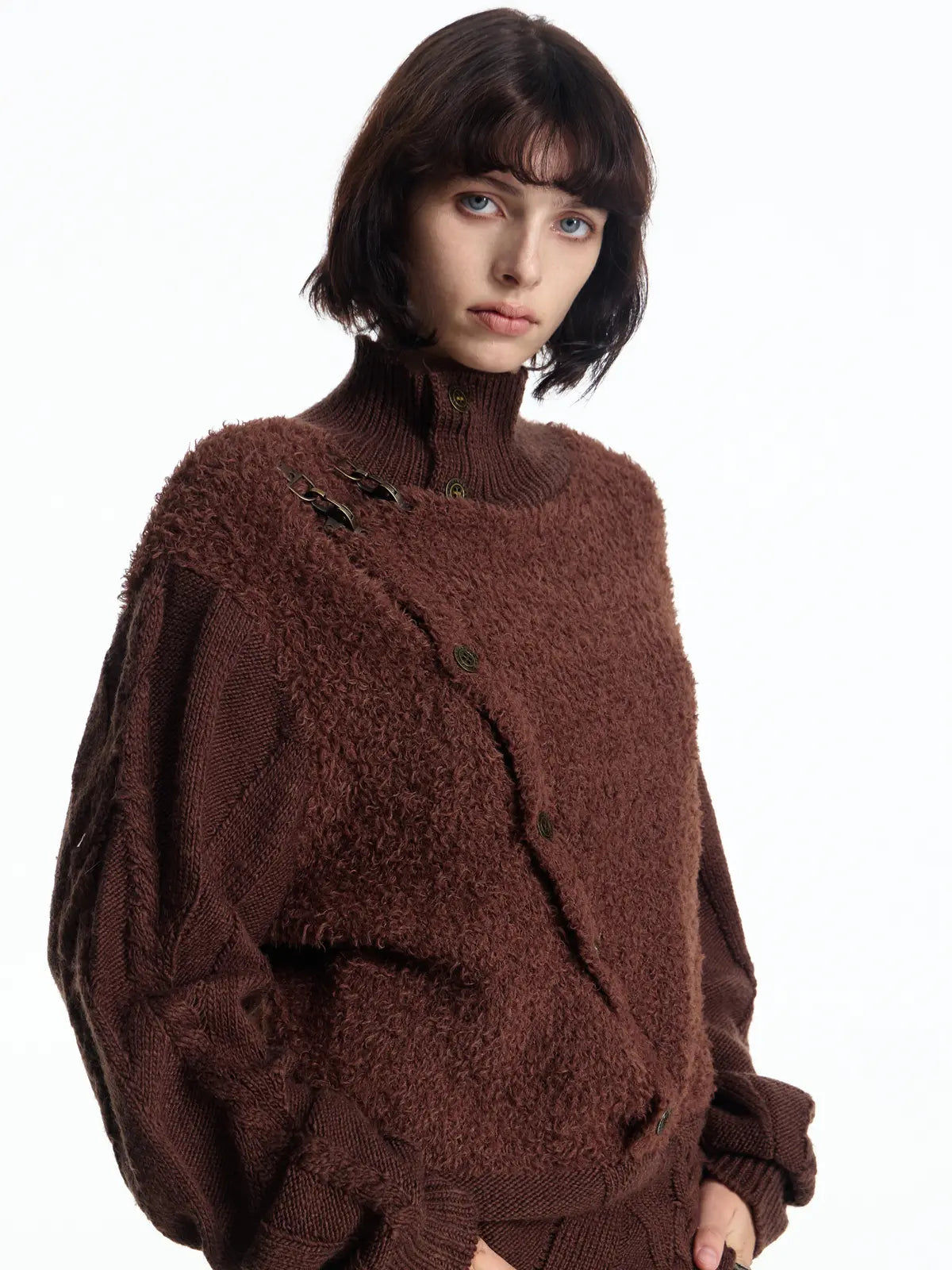 Vintage Fencing Inspired Knit Sweater