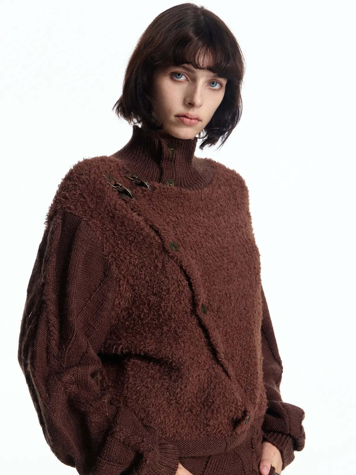 Vintage Fencing Inspired Knit Sweater