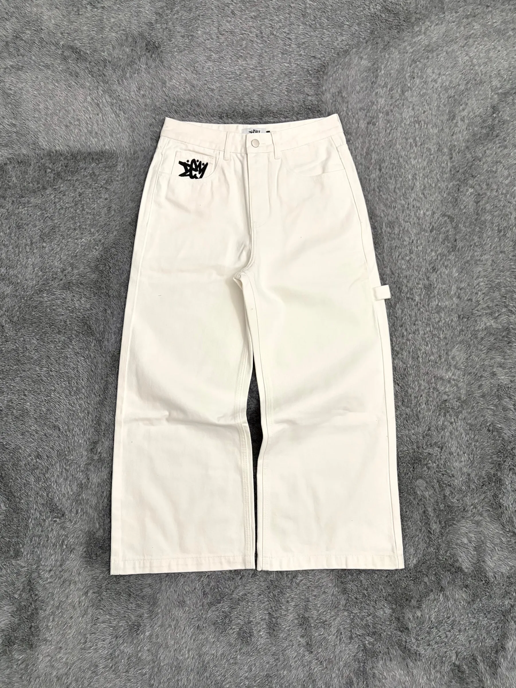 DEM BAGGY BLACK JEANS