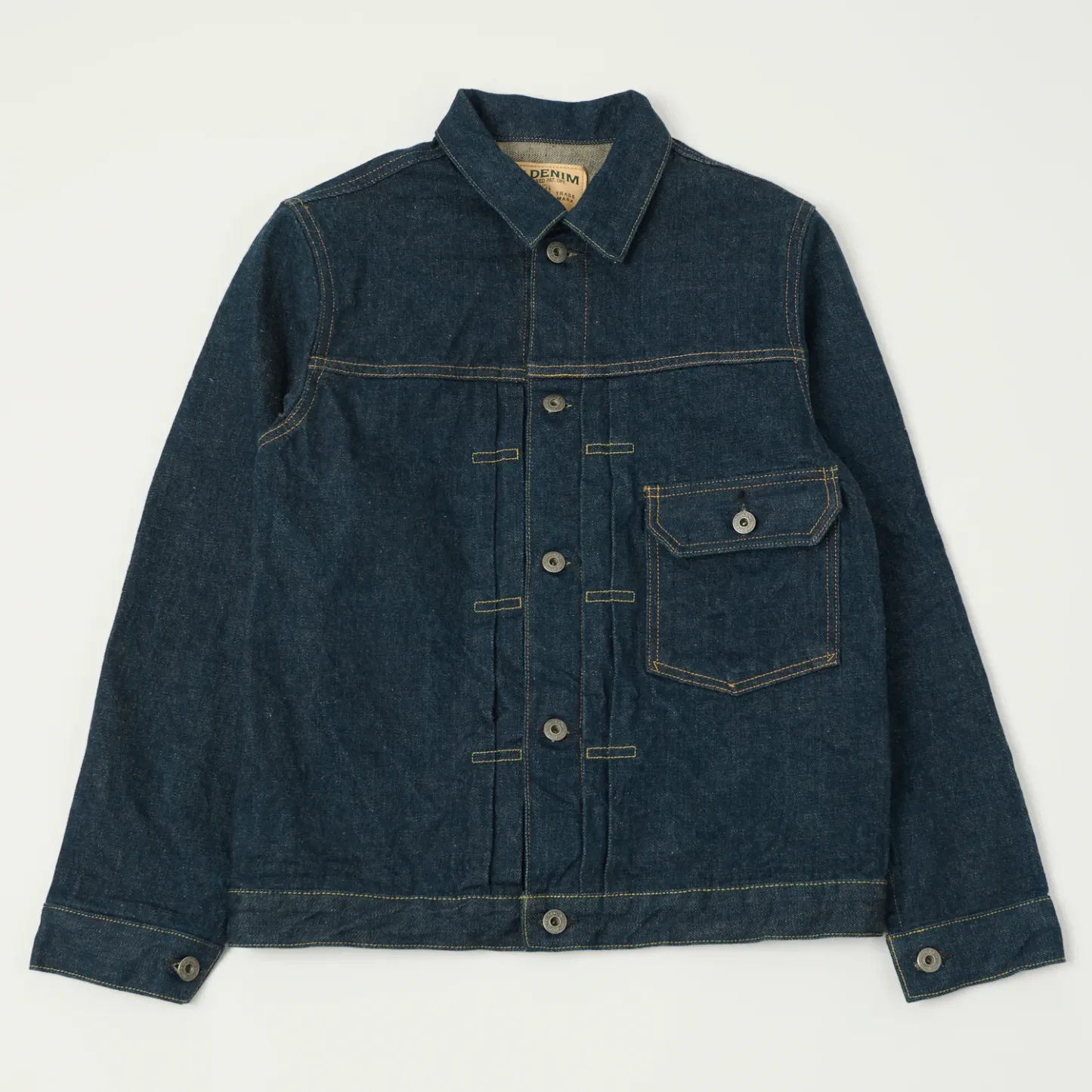 Ishikawadai 15oz Type-I Denim Jacket - One Wash