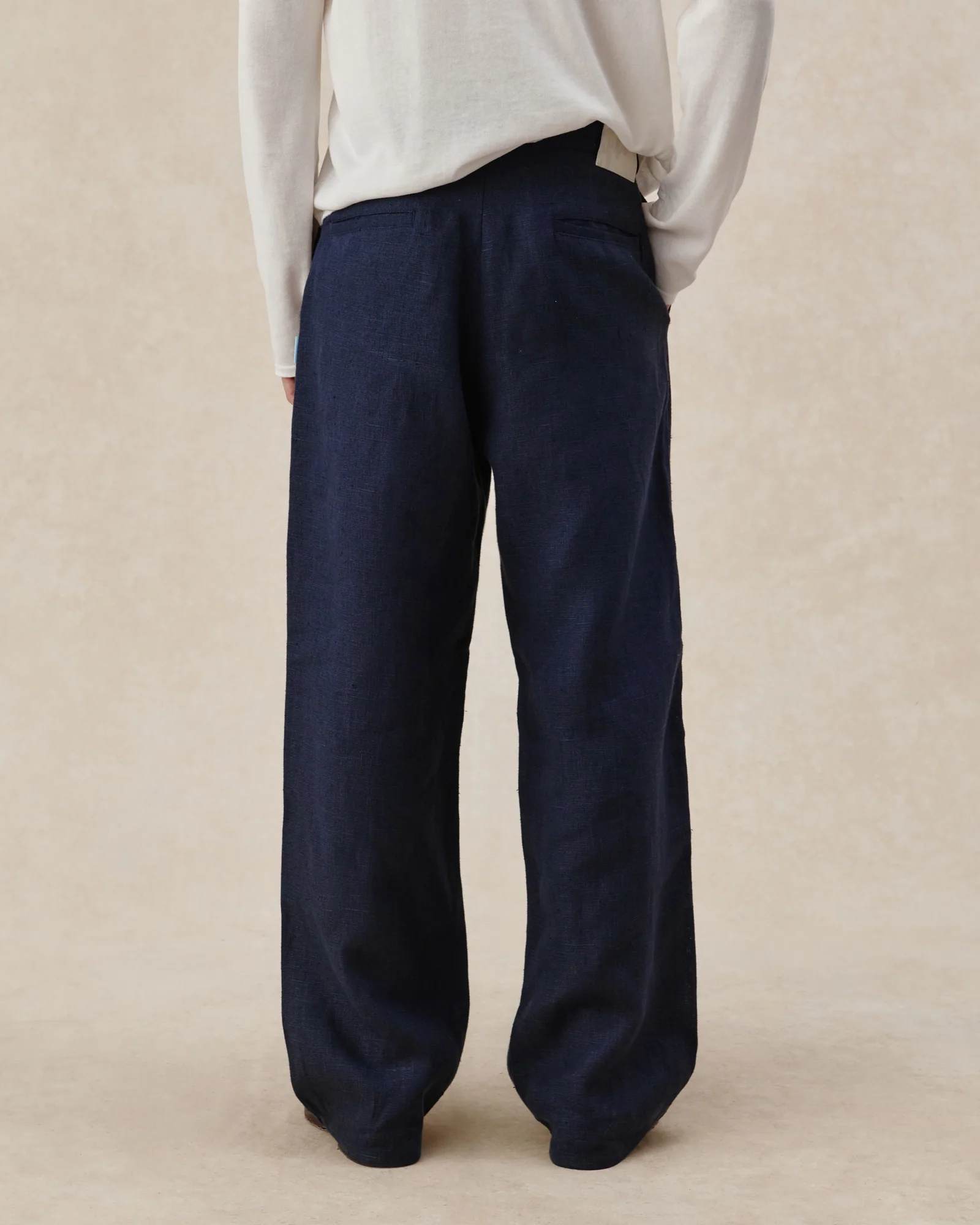 Tailored Heavy Linen Pants