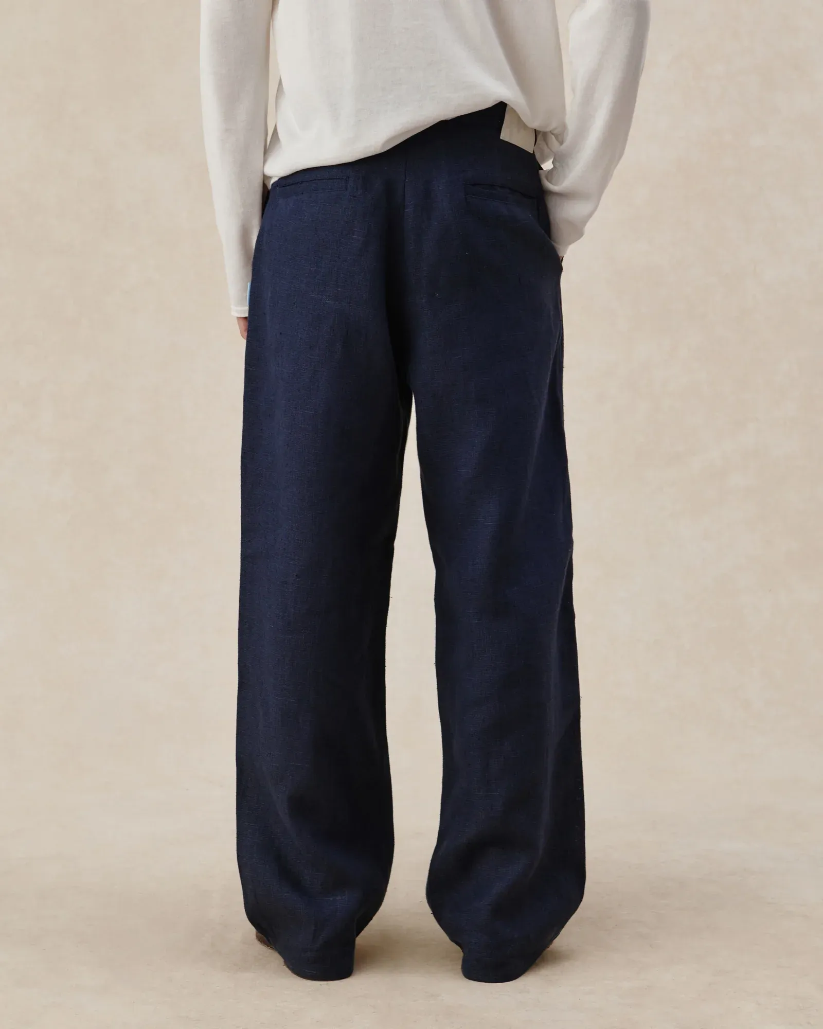 Tailored Heavy Linen Pants