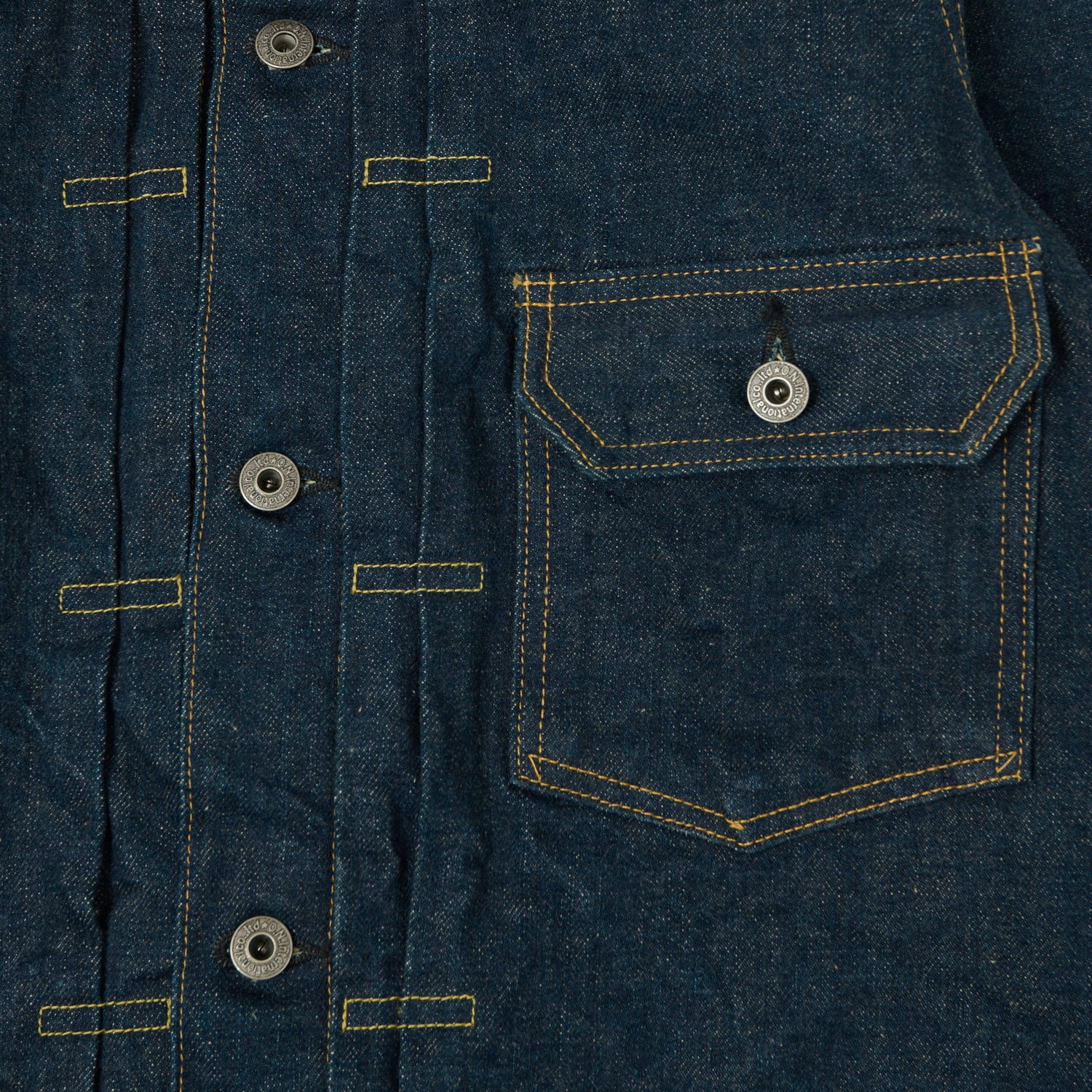 Ishikawadai 15oz Type-I Denim Jacket - One Wash