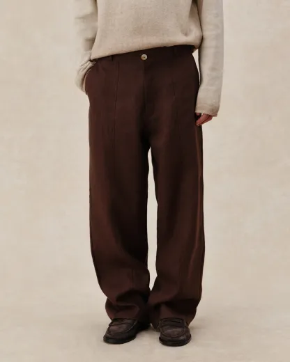 Tailored Heavy Linen Pants
