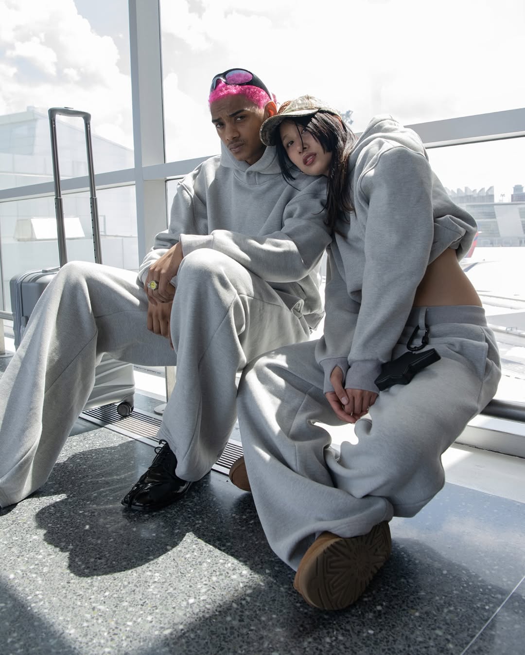 CLOUD 550 GSM COZY HOODIE SET