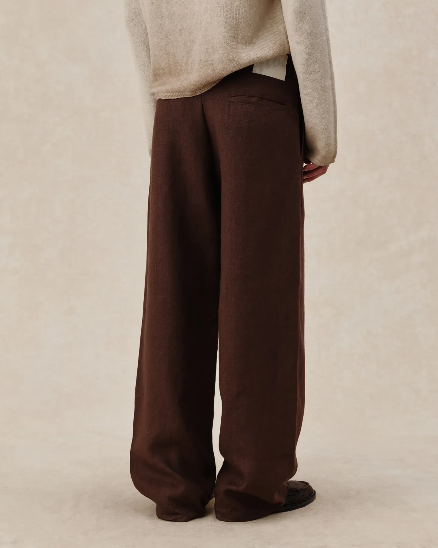 Tailored Heavy Linen Pants
