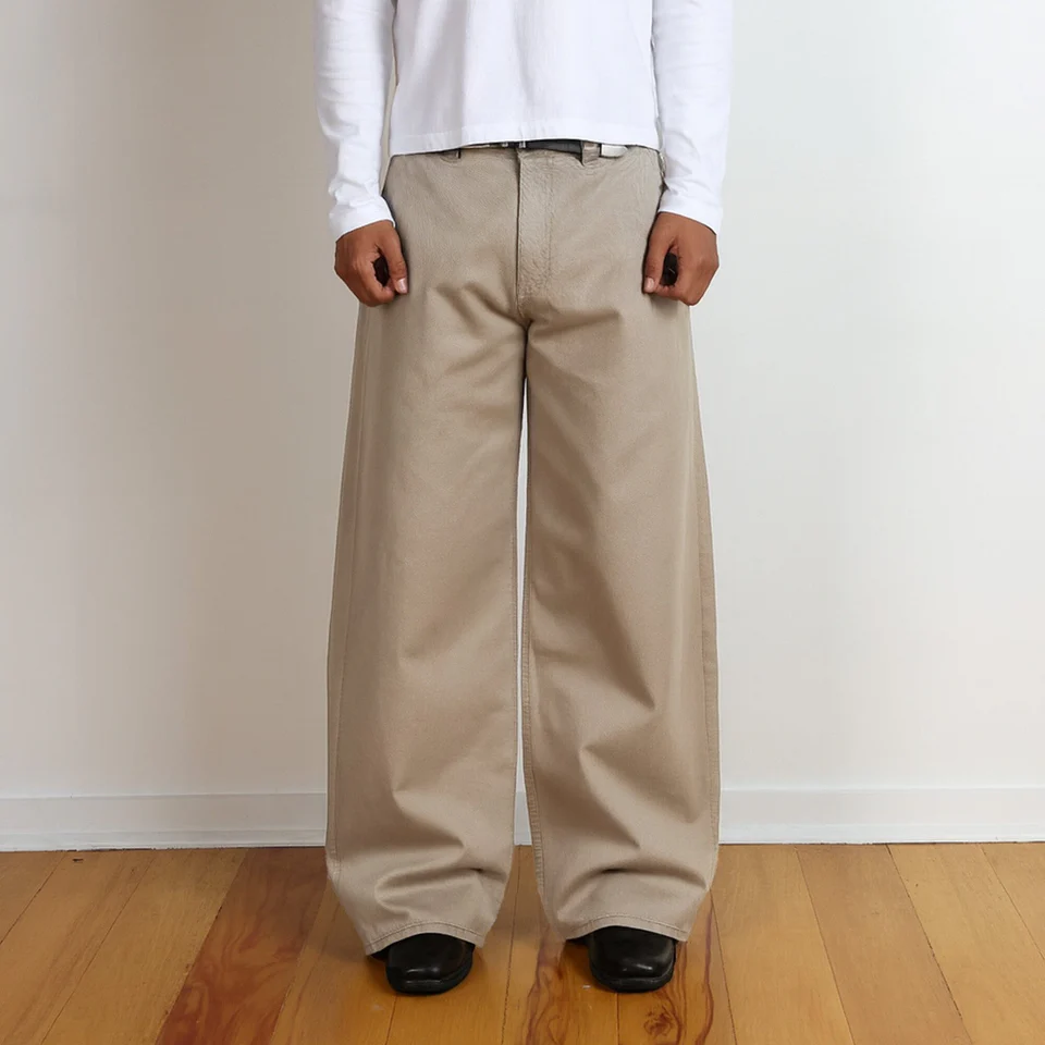 SHIBUYA WIDE-LEG CHINO PANTS