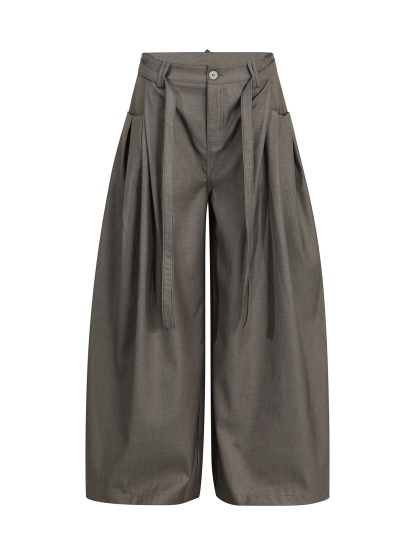 RETRO PLEATED TROUSERS