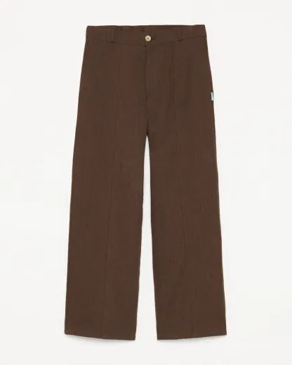 Tailored Heavy Linen Pants
