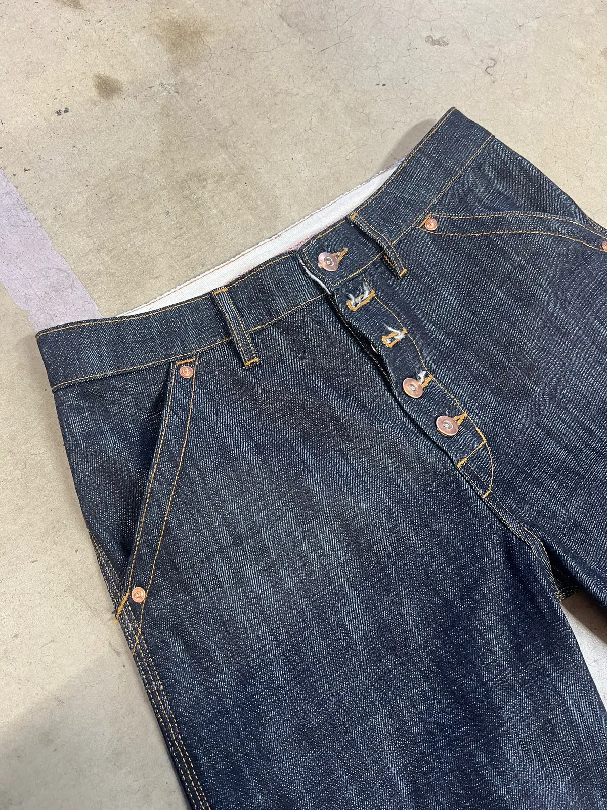 RAW 14OZ DENIM