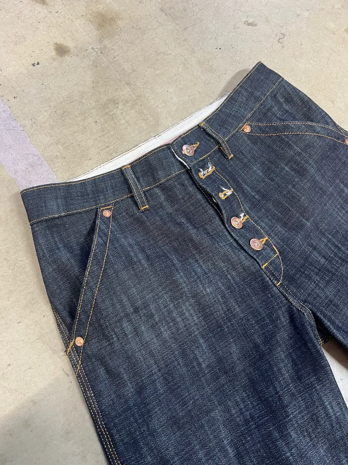 RAW 14OZ DENIM