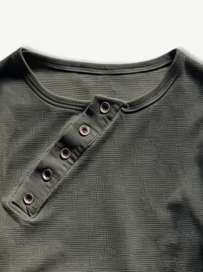 BUTTON PLACKET HENLEY