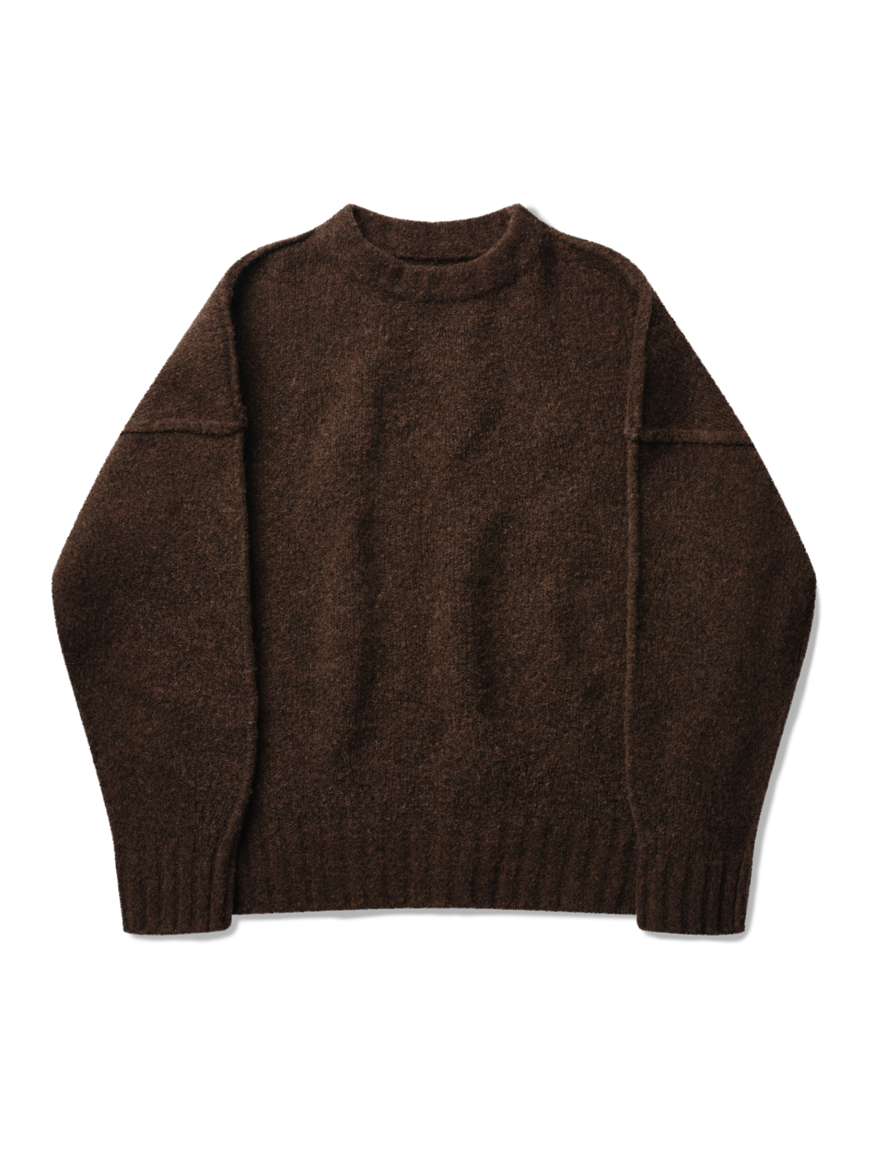 WOOL KNIT CREWNECK