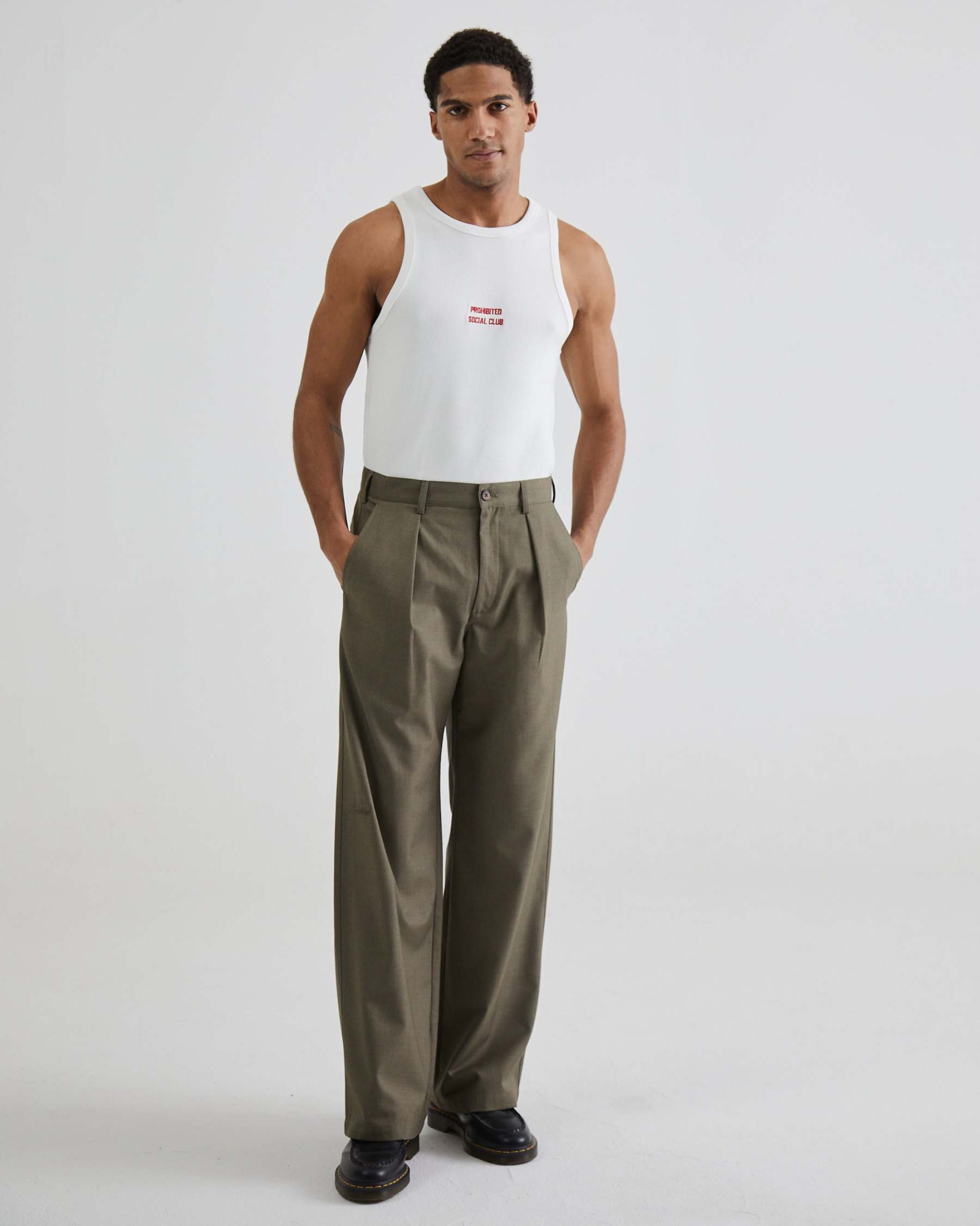 SOHO PLEATED PANTS