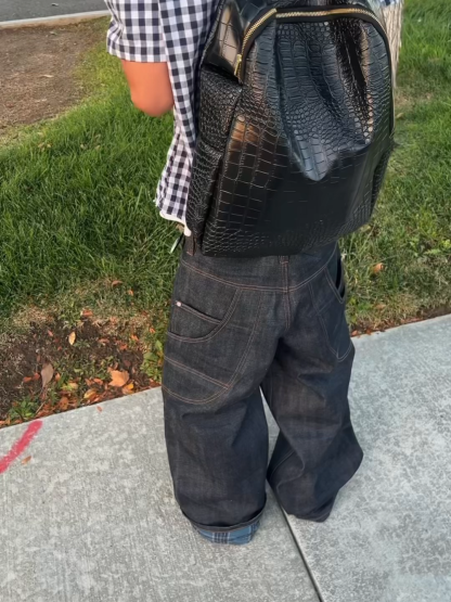 13OZ PLAID-LINED SELVEDGE DENIM