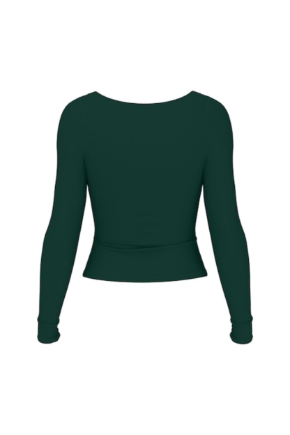 SnatchRib Crossover Longsleeve Top