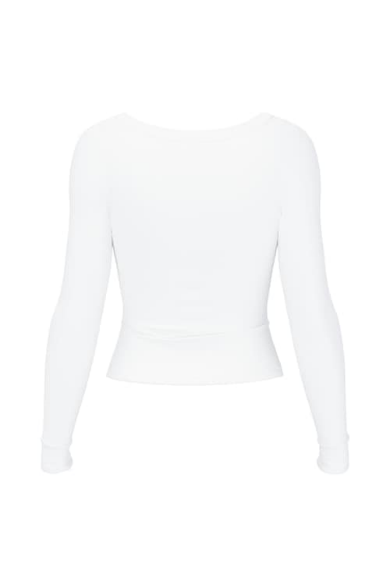 SnatchRib Crossover Longsleeve Top